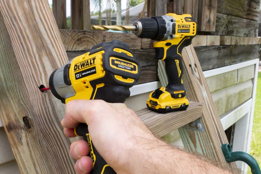 Detalhe DEWALT 12V XR